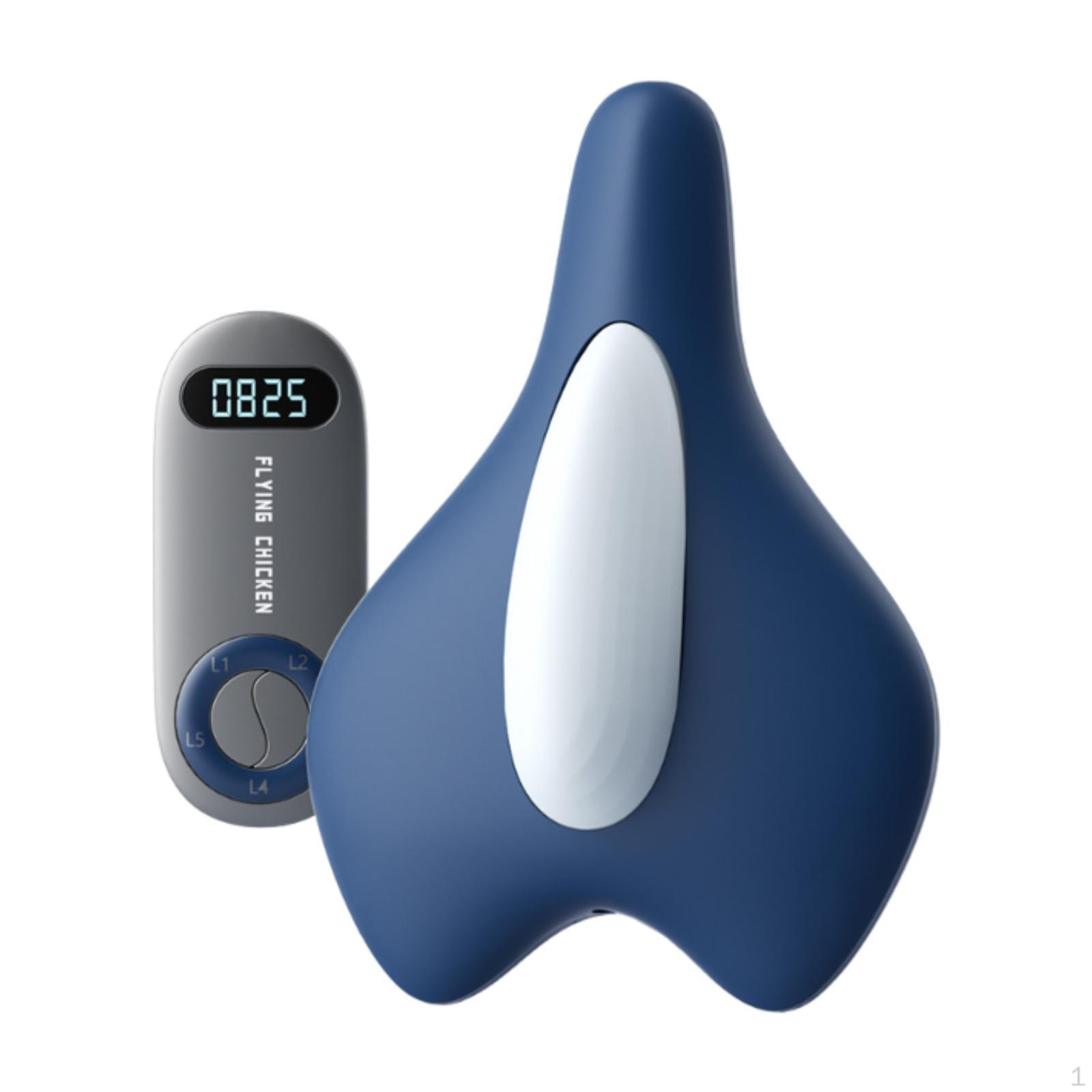 Упражнение для тренировки мышц тазового дна для домашней тренировки синий